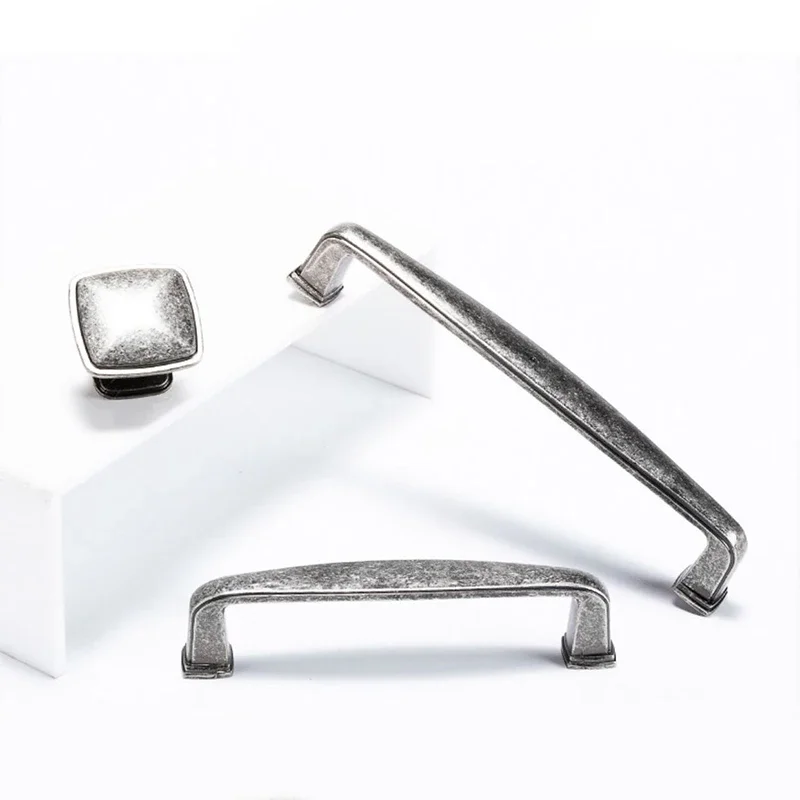 

YM Antique Bronze Pre-Loved Furniture Vintage French Wardrobe Cabinet TV Cabinet Drawers Cabinet Doors Handles Home Decor