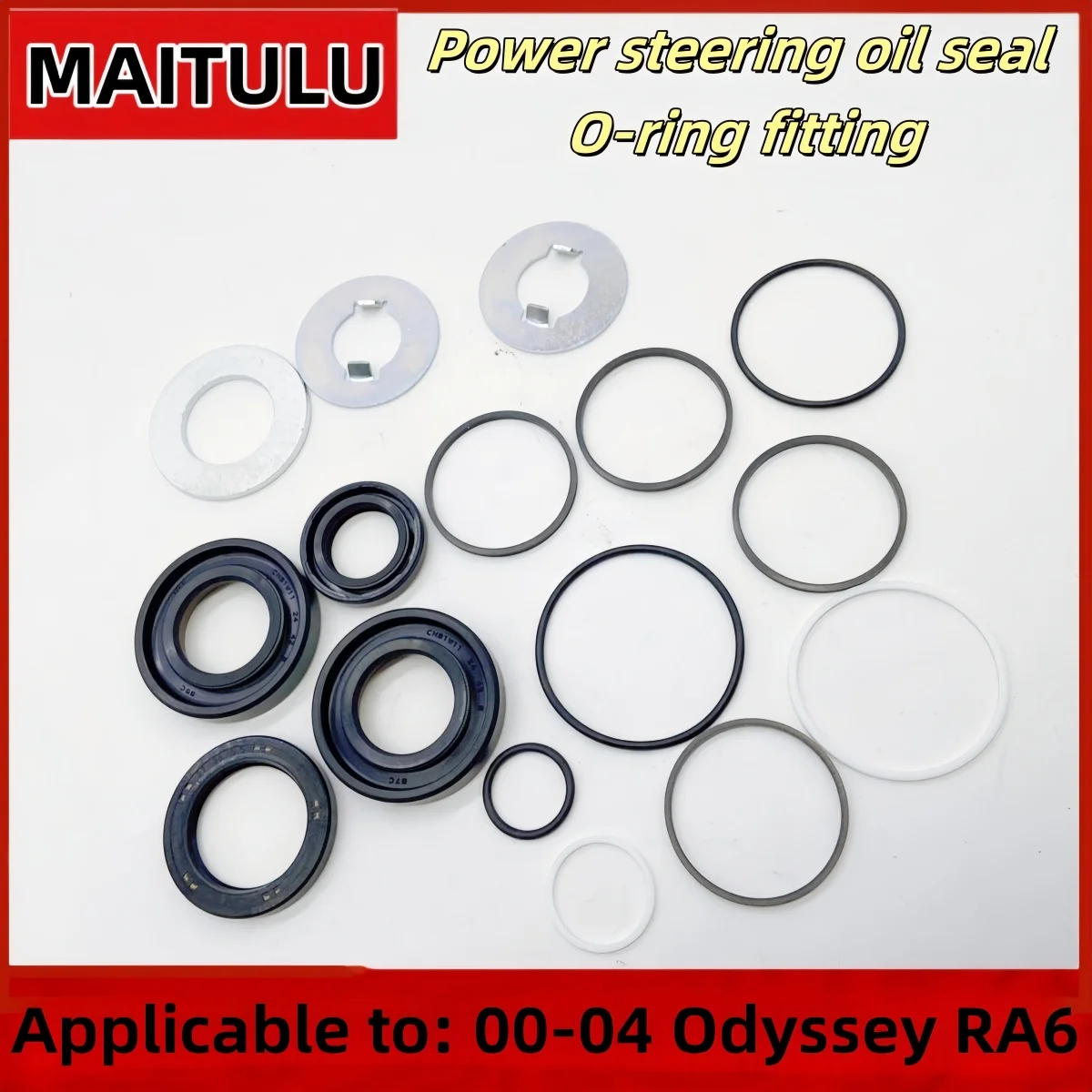 

Brand new power steering gearbox repair kit, gasket kit, Honda Odyssey 2000, 2001, 2002, 2003, 2004 RA6, 2.3 liters