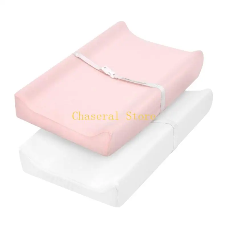 

E7ce pack 2pcs Baby Bassinet Fitted Sheet Complive Crib Cushion Fineve Case