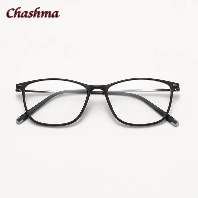 Chashma Slim Eyeglasses Prescription Lenses Teens Ultem Light Frame Men Flexible Optical Eyewear Students Women Spectacle