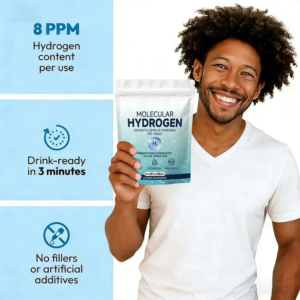 30-Piece Energy Weight Loss Hydrogen Water Tablets description 6