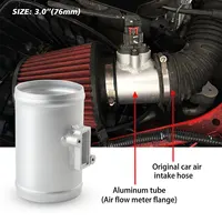Sensor de flujo de masa de aire de 3 pulgadas, adaptador de medidor Maf, Sensor de flujo de masa de aire de 76Mm, montaje de medidor de admisión de aire para Nissan, Honda, Ford