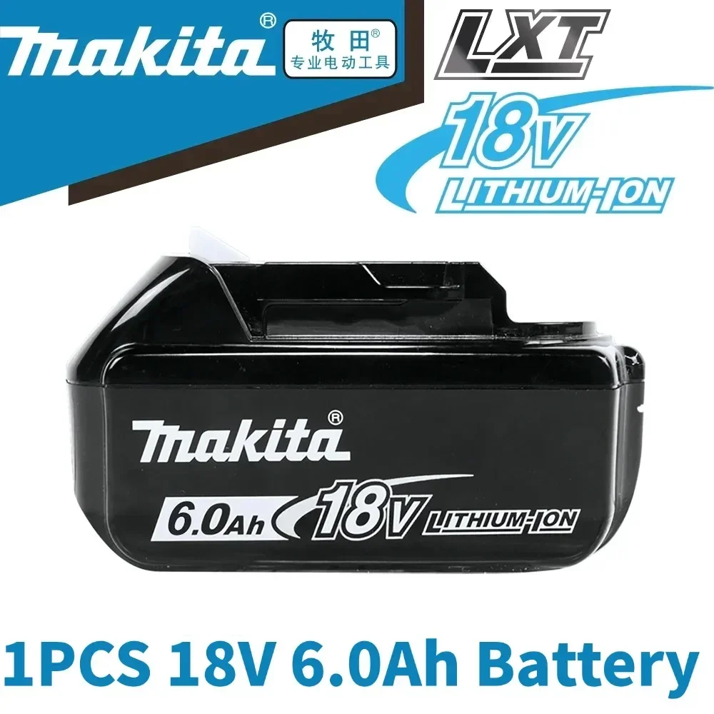 

100%Original Makita 6Ah for Makita 18V Battery BL1830B BL1850B BL1850 BL1840 BL1860 BL1815 Replacement LED Lithium Battery LXT