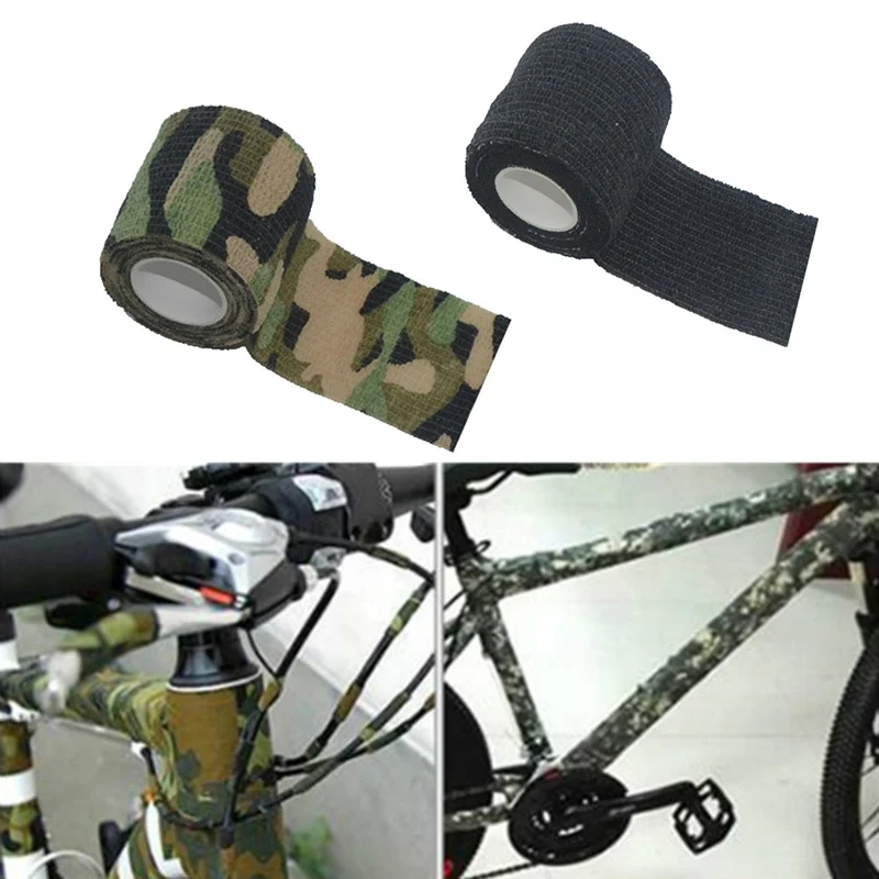 Waterproof Bicycle Camouflage Sticker Protective Non-Woven Anti-scratch Tape Mountain Bike Frame Front Fork Protect Accessories