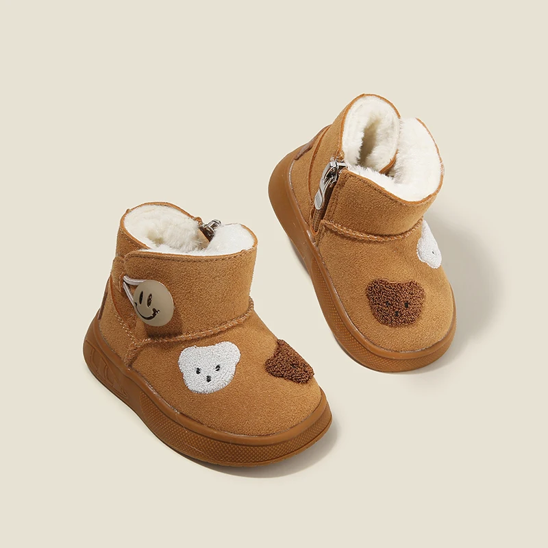 

Зимние сапоги для мальчиков, детская прогулочная обувь, утепленные хлопковые сапоги для девочек, детские зимние сапоги с героями мультфильмов, детская обувь