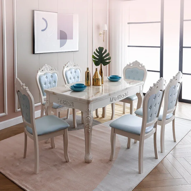 

Роскошный обеденный стол для конференций, дизайнерский обеденный стол с деревянным центром, кухонный скандинавский сервис, мебель для прихожей Essttisch