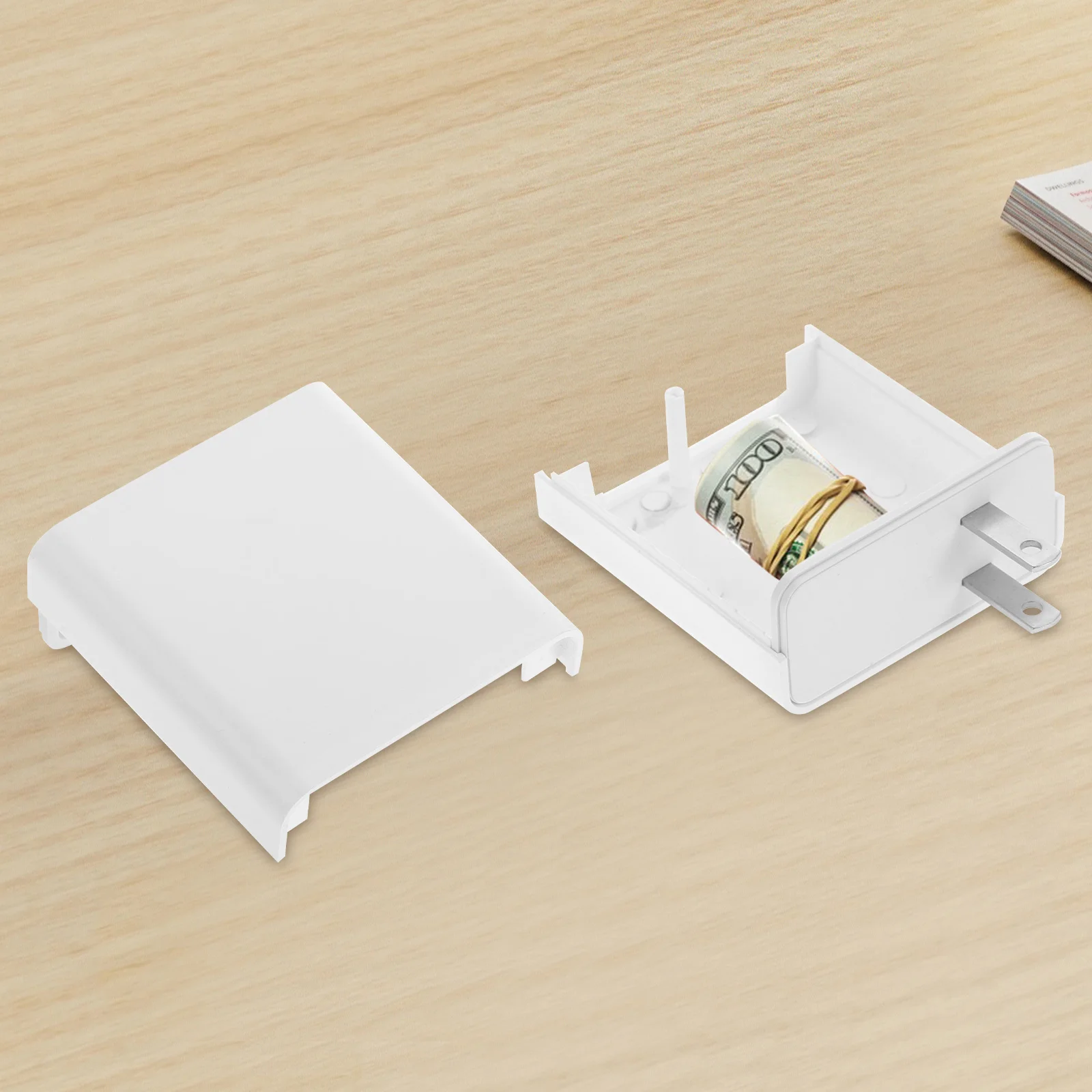 على شكل صندوق تخزين مخفي حجم S محاكاة الولايات المتحدة نمط حامل تخزين النقدية المحمولة سر يمكن أن أدوات إخفاء المال #4