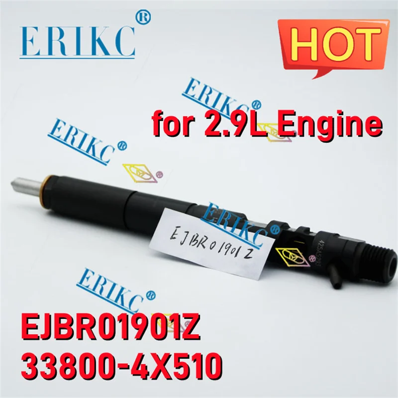 33800-4X500 Common Rail Injector EJBR 01901Z Auto Fuel Injection for 2.9L Engine