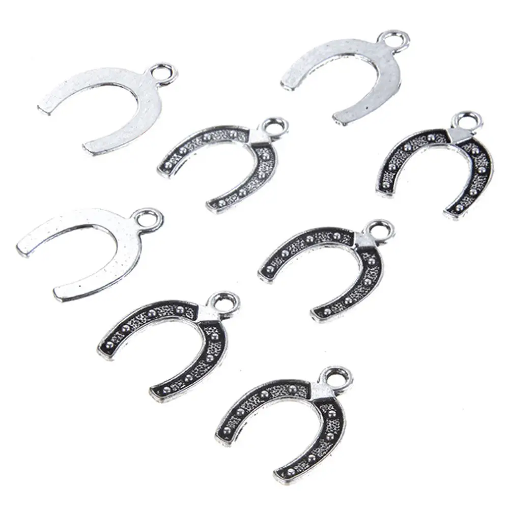 

30Pcs Horseshoe Alloy Jewelry Pendant DIY Craft Making Accessories Decoration Supplies Jewelry Accessories Decoration Supplies