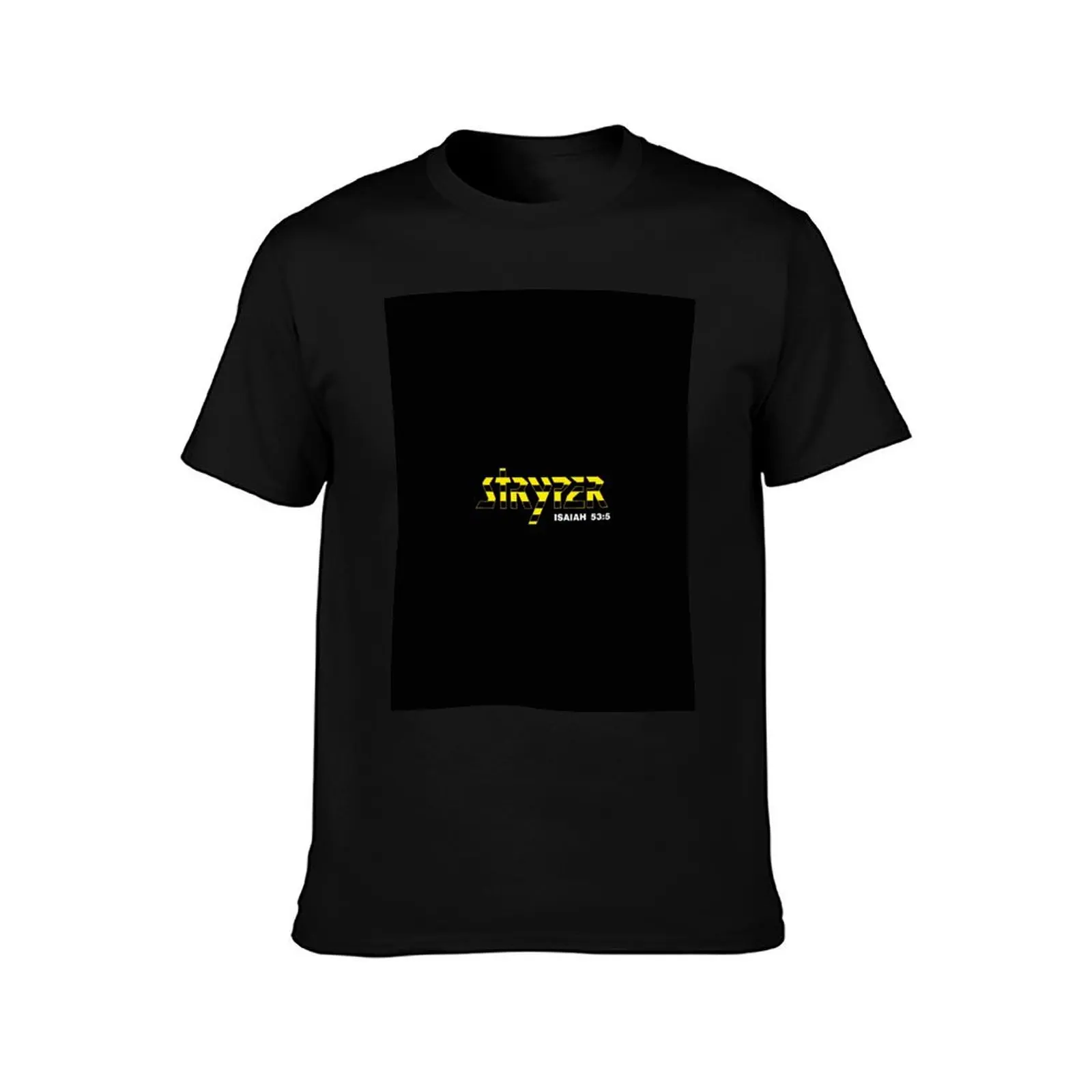 Hard Rock Band Stryper T-Shirt Anti-Pilling Casual T-Shirt