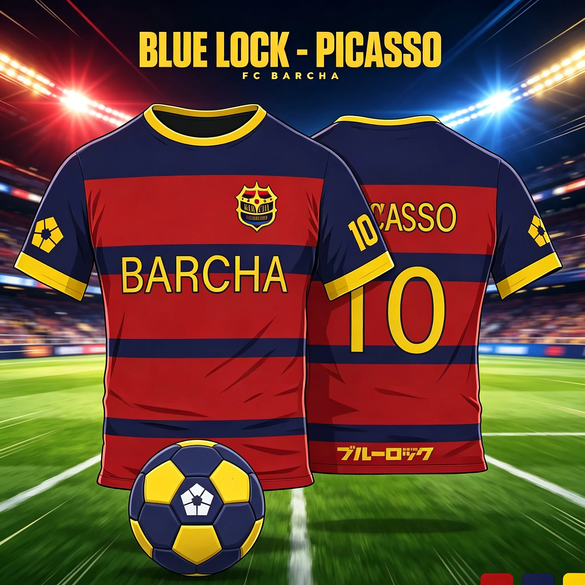 2026 Anime Japanese Blue Lock Isagi Yoichi Football Jersey T-shirt Cosplay Hyoma Chigiri Meguru Bachira Tee Original man Clothes