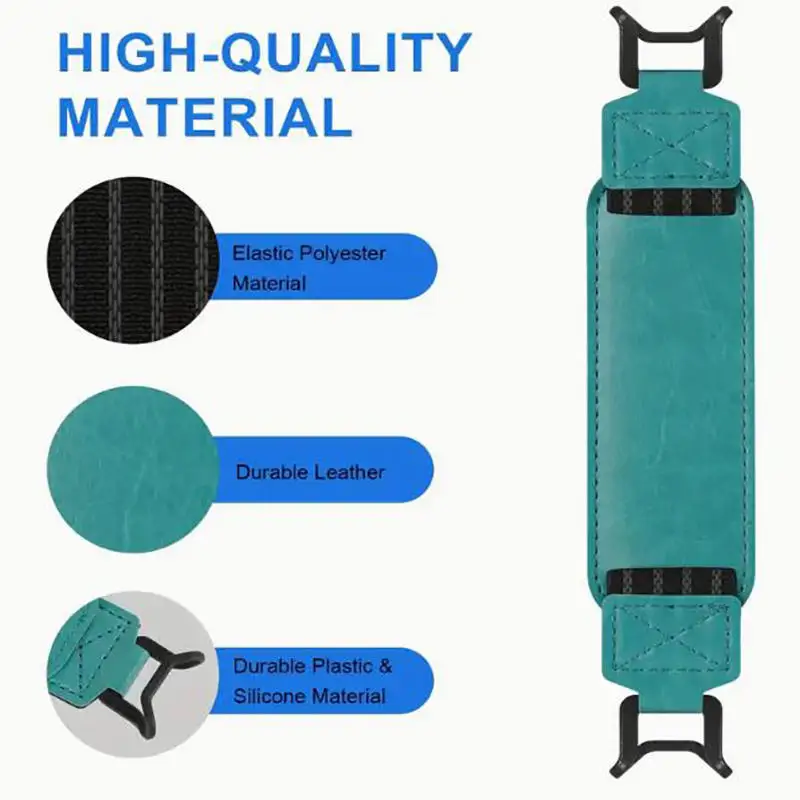 Universal E-Reader Security Hand Strap Holder For 6-7" iPhone Finger Grip PU Leather Elastics Belt Kindle Kobo Tablets