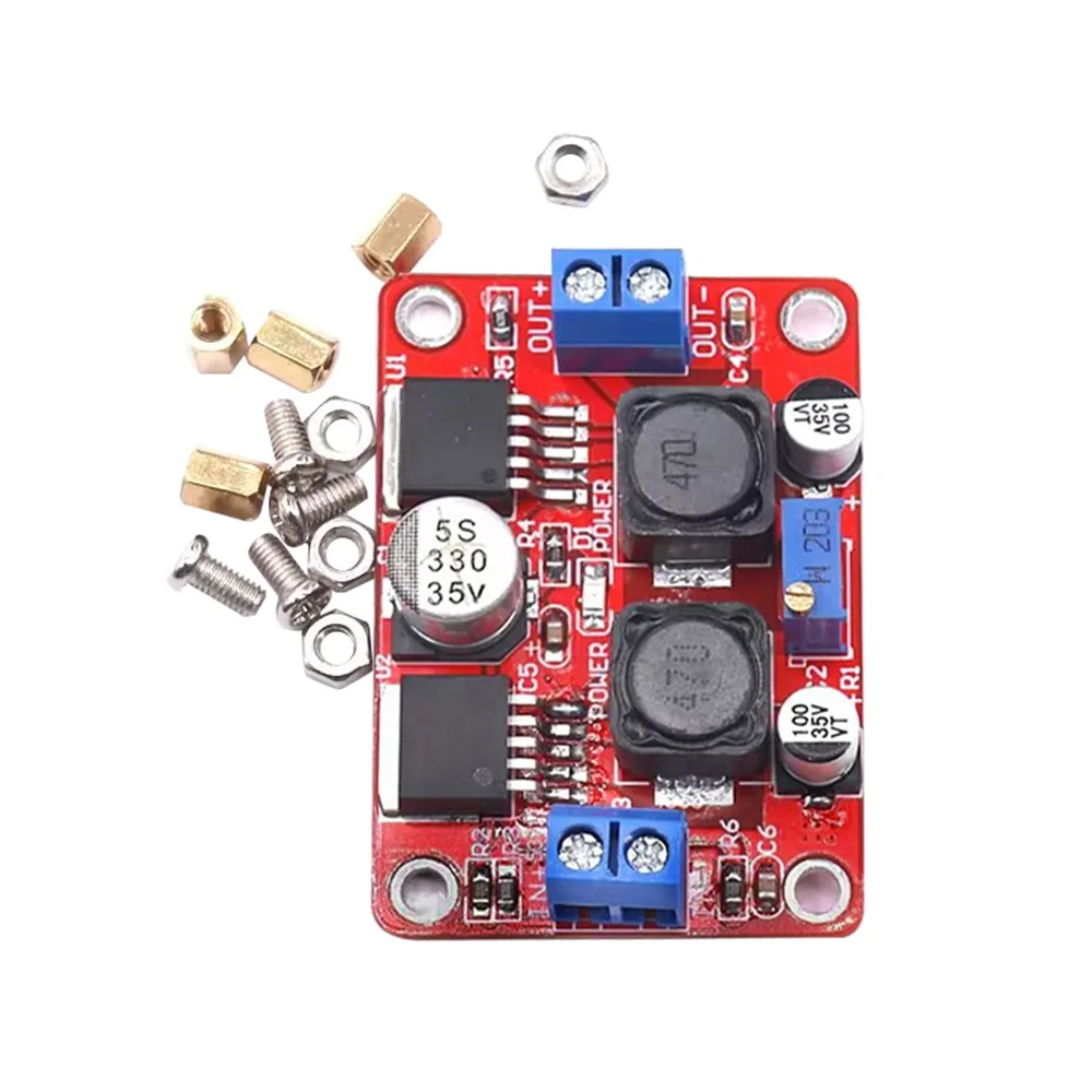 LM2577S+LM2596S DC-DC 1.25-26V Automatic Voltage Adapter Converter Step Up Down Module Buck Boost Converter