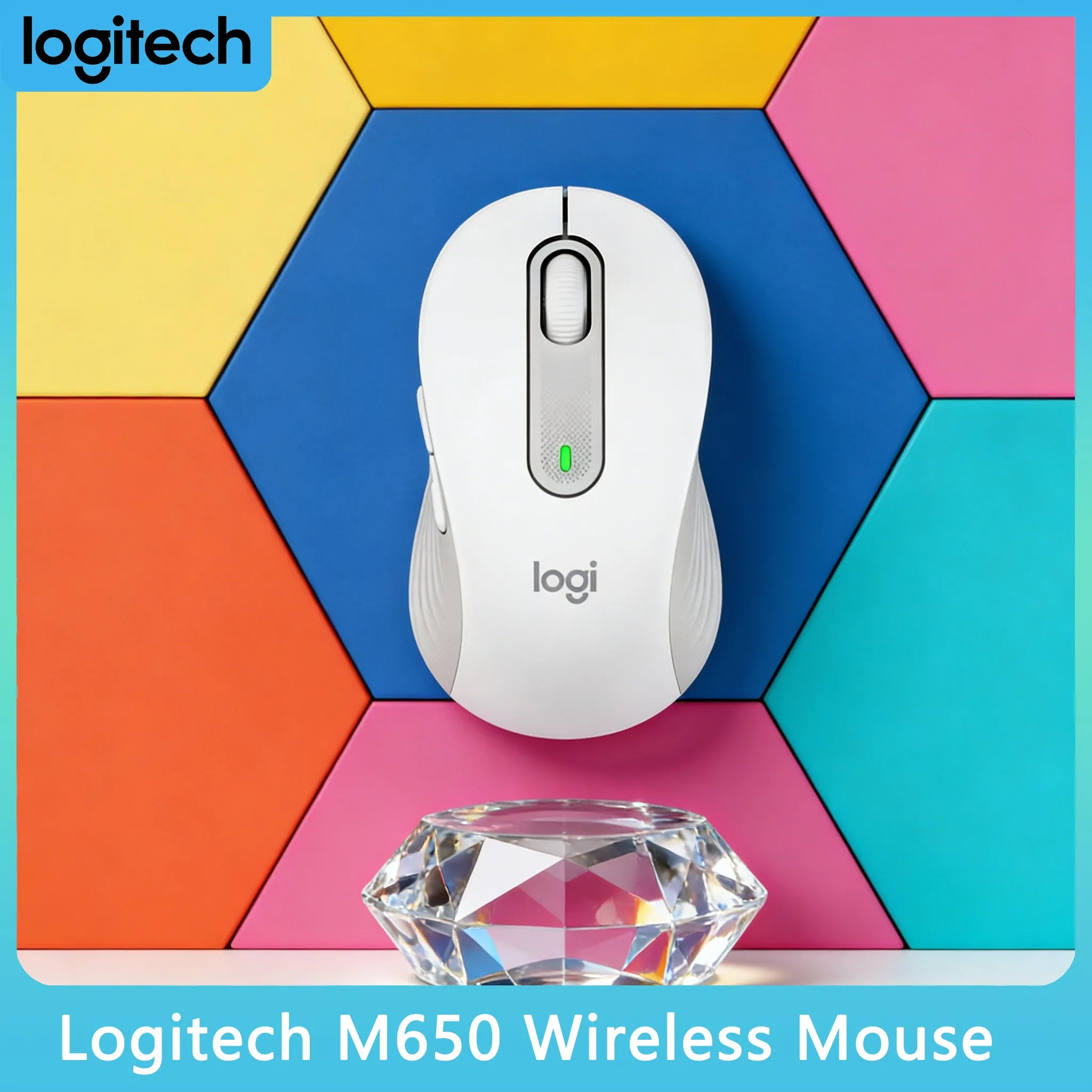 

Logitech M650/M650L - SmartWheel Scrolling, 400-4000DPI Adjust