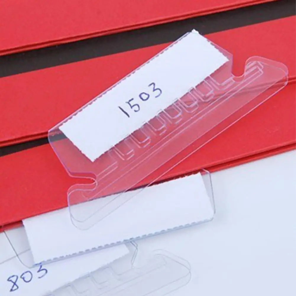 ป้ายกำกับสำหรับจัดเก็บไฟล์120แท็บแฟ้มซองแบบแขวนพร้อมป้ายแบบปรับได้เพื่อให้ง่ายต่อการจัดระเบียบตัวแทรกพลาสติกสำหรับการยื่น