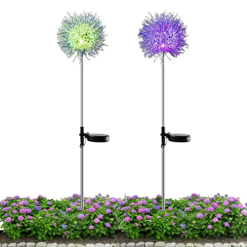 

Solar Garden Lights 2pcs Solar Garden Lights Landscape Lights Solar Powered Outdoor Lights For Christmas Decoration Yard Patio