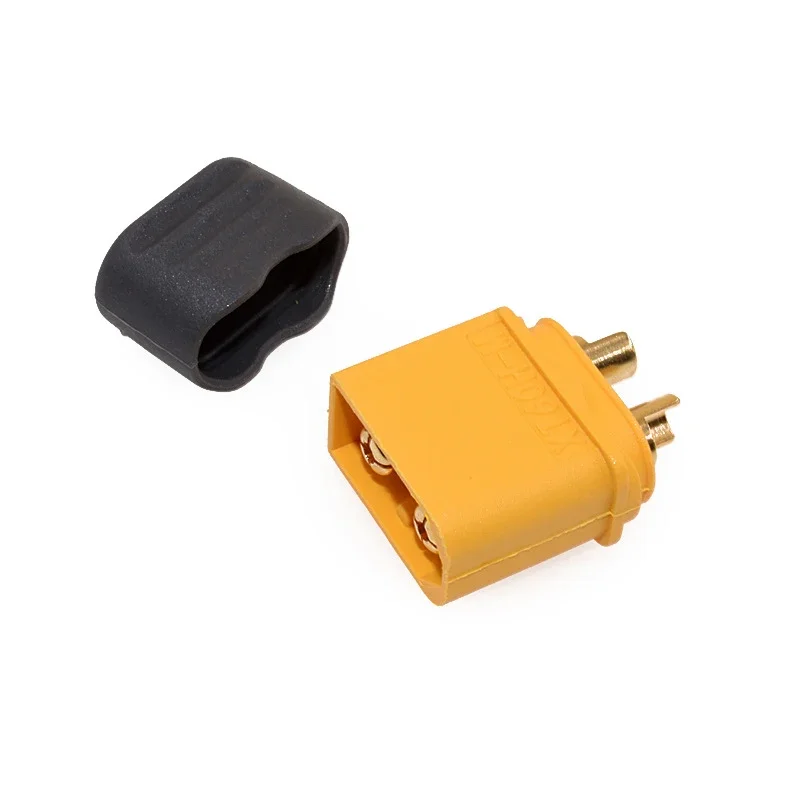 5 Paar gelbe Amass xt60h Buchse Stecker mit m 2,5 Halte schraube Loch für Flugzeuge und Power Batterie vergoldet