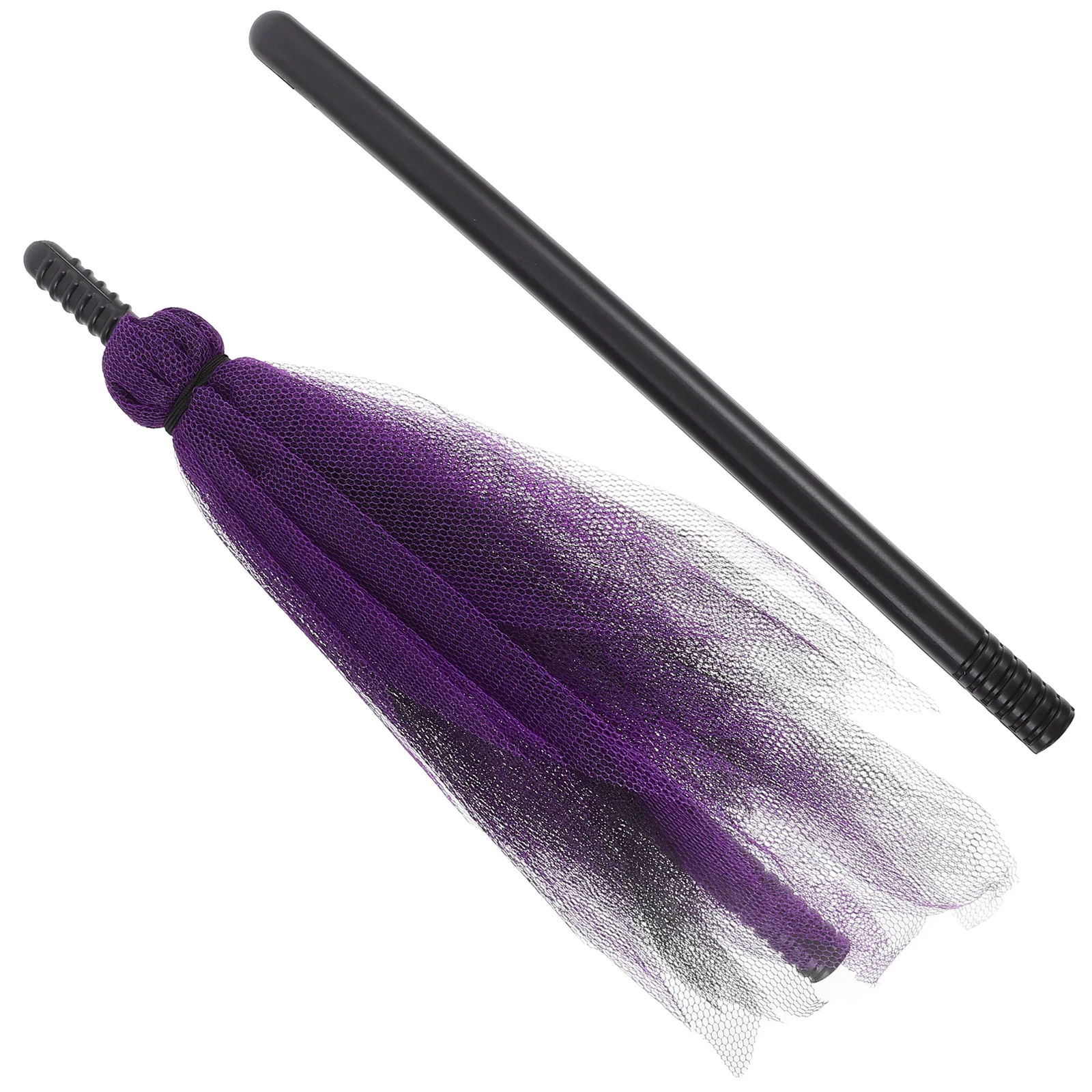 Escoba de bruja para Cosplay, decoración para fiesta de Halloween, accesorio de vestuario, decoración de palo de escoba, accesorios de bruja