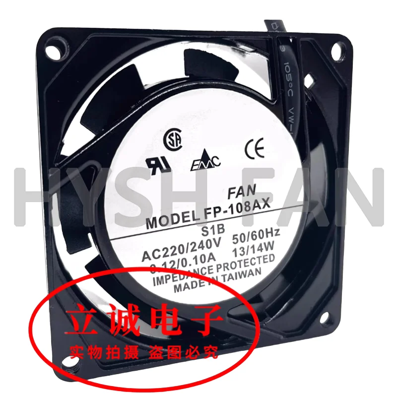 

FP-108B-S1/S-1-B AC220V 9025 Cooling Fan FP-108AX S1B 8025