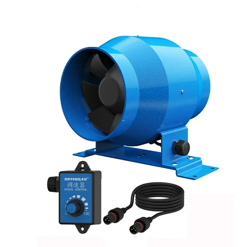 مروحة تهوية بسرعة ، مروحة مجرى العادم ، تهوية الهواء ، مستخرج الأنابيب ، مروحة العلية ، تحكم في av ، 4.5 V ، 4 بوصة