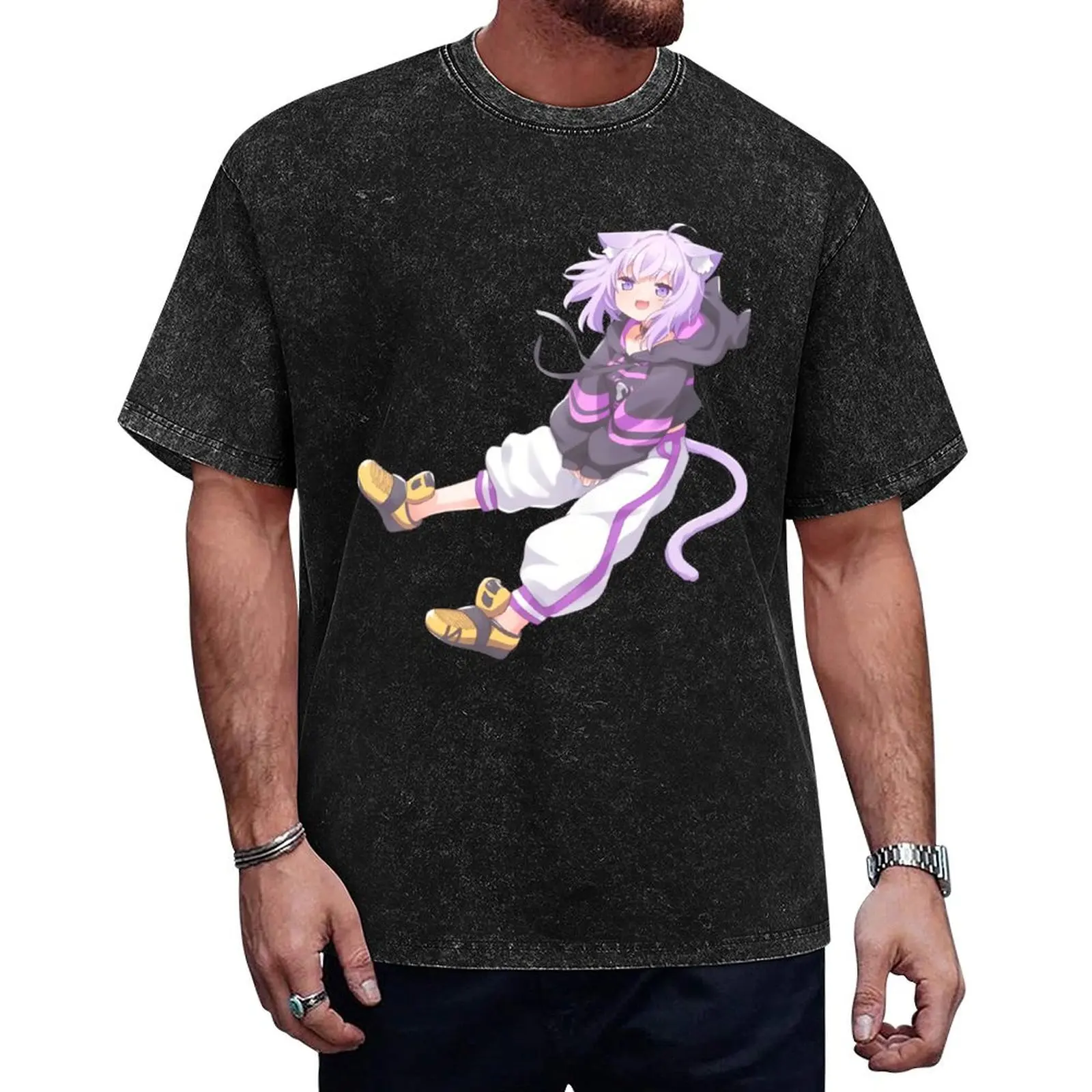 

Nekomata Okayu Mogu Yummy - Hololive T-Shirt funny gifts rapper graphic tees graphic t shirt vintage t shirt for men