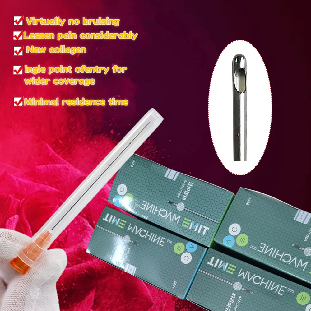 

KR High disposable subcutaneous filling needle14G 22G 23G, 25G, 27G, 50mm blunt tipped cannula trocar cosmetic tool needle