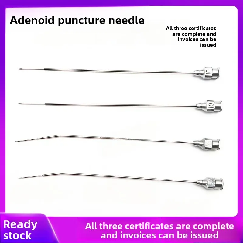 Tonsil puncture needle Percutaneous puncture needle straight curved stomatology puncture needle