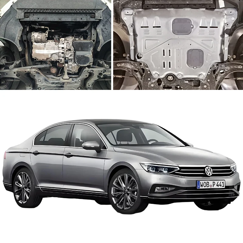 

Автомобильные аксессуары, черный под защита двигателя, брызговик, брызговик, панель брызговика для Volkswagen PASSAT 2011-2024