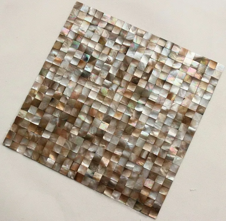 Seamless Mini Oyster Pen Shell Mosaic Mother of Pearl Kitchen Backsplash Bathroom Wall Tile MOP10072