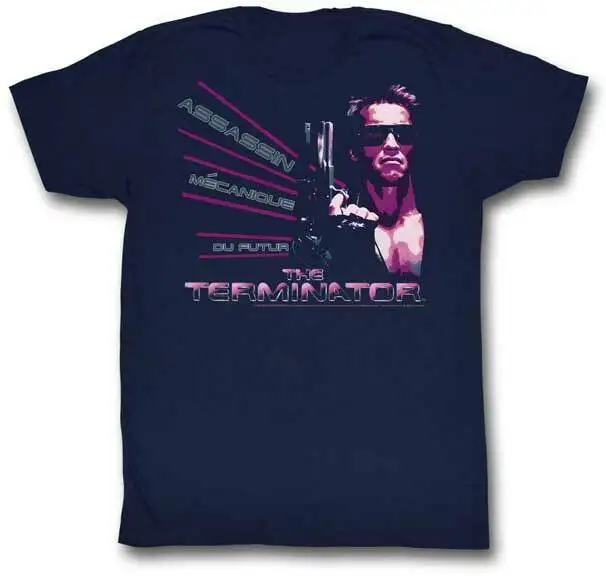 

The Terminator 80's Movie Terminator Assassin Schwarzenegger Men's T Shirt