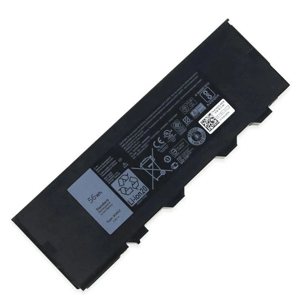 8G8GJ Laptop Battery for Dell Latitude 12 Rugged Extreme 7204 14 7404 NJTCH etc 7.4V 56Wh