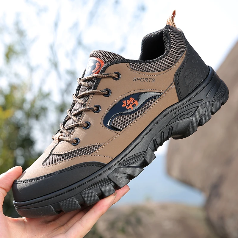 Men Shoes Outdoor Shoes Breathable Wading Shoes Soft Bottom Hiking Shoes Men Sneakers Casual Shoes Trekking Shoes Climbing Shoes