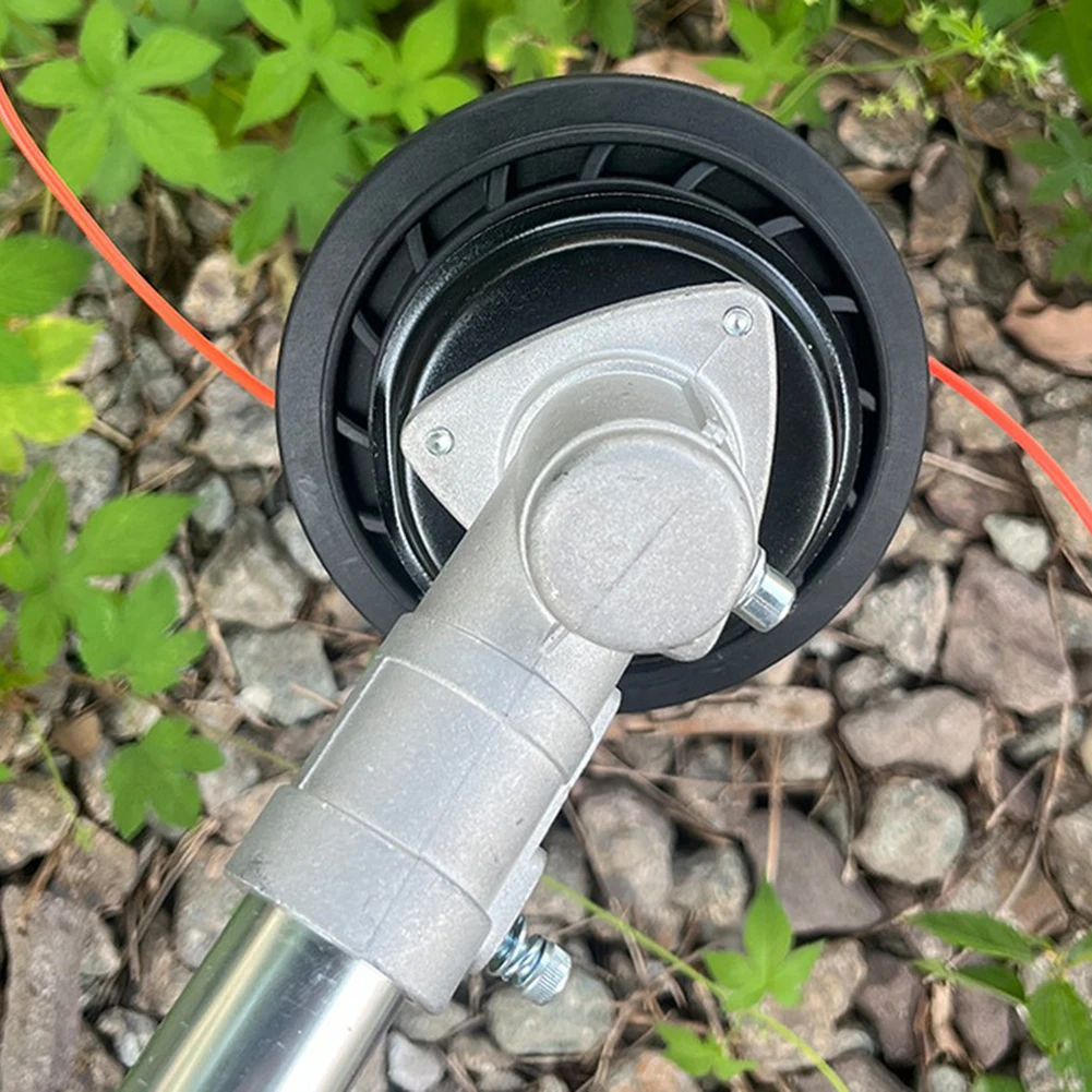 Robust Cutting Head Replacement Spool Head For Maintaining Outdoor Spaces Quick Line Change Aluminum Cover Design