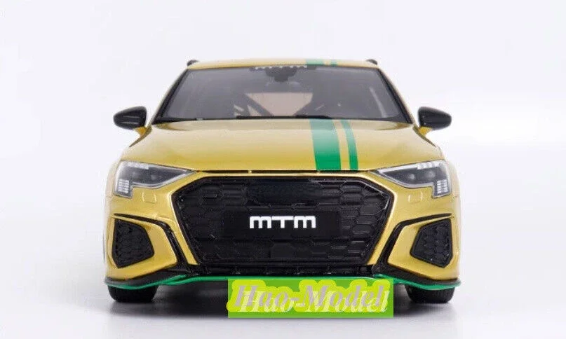 GT Spirit 1/18 For Audi 2022 S3 MTM Resin Diecast Model Car Toys Boys Gifts Birthday Gifts Hobby Display Collection Ornaments