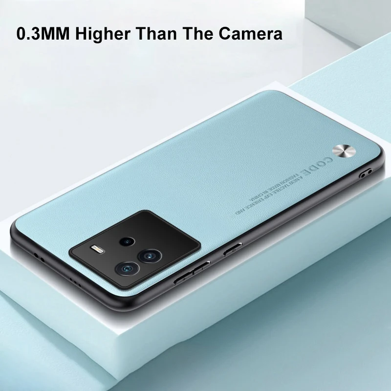 حافظة جلدية PU فاخرة لهاتف Vivo iQOO Neo 6 غطاء خلفي غير لامع من السيليكون حافظة هاتف لهاتف Vivo iQOO Neo 6 SE 6SE Neo6 SE 5G