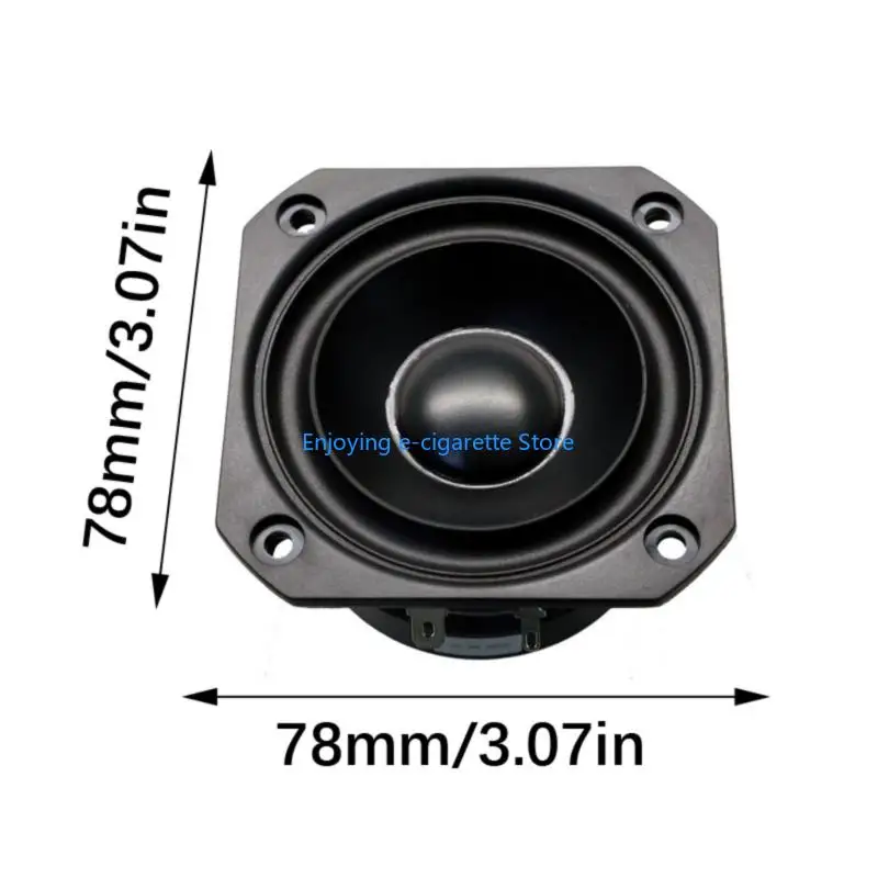 Hochleistungs-20-W-78-mm-Aluminiumfolienlautsprecher mit 8 Ohm Impedanz für professionelle Klang- und Bassverbesserung Y4QF – Detail 6