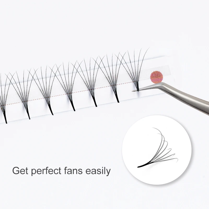 Premade Fans cilios 4d 5d 6d Pre Made Volume Russian Eyelashes Individual Lash Extension abanicos prearmados pestañas