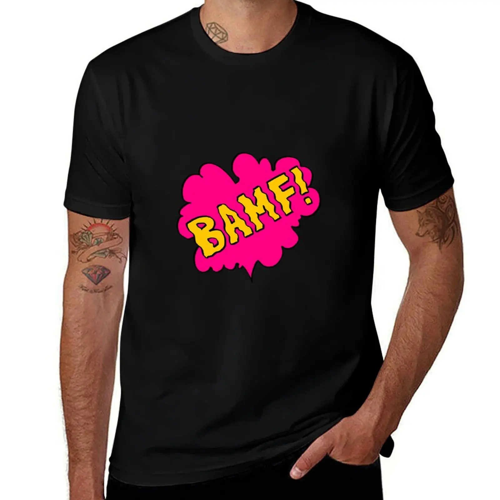 

BAMF! T-Shirt t shirts for man pack cotton t shirts for man graphic tees