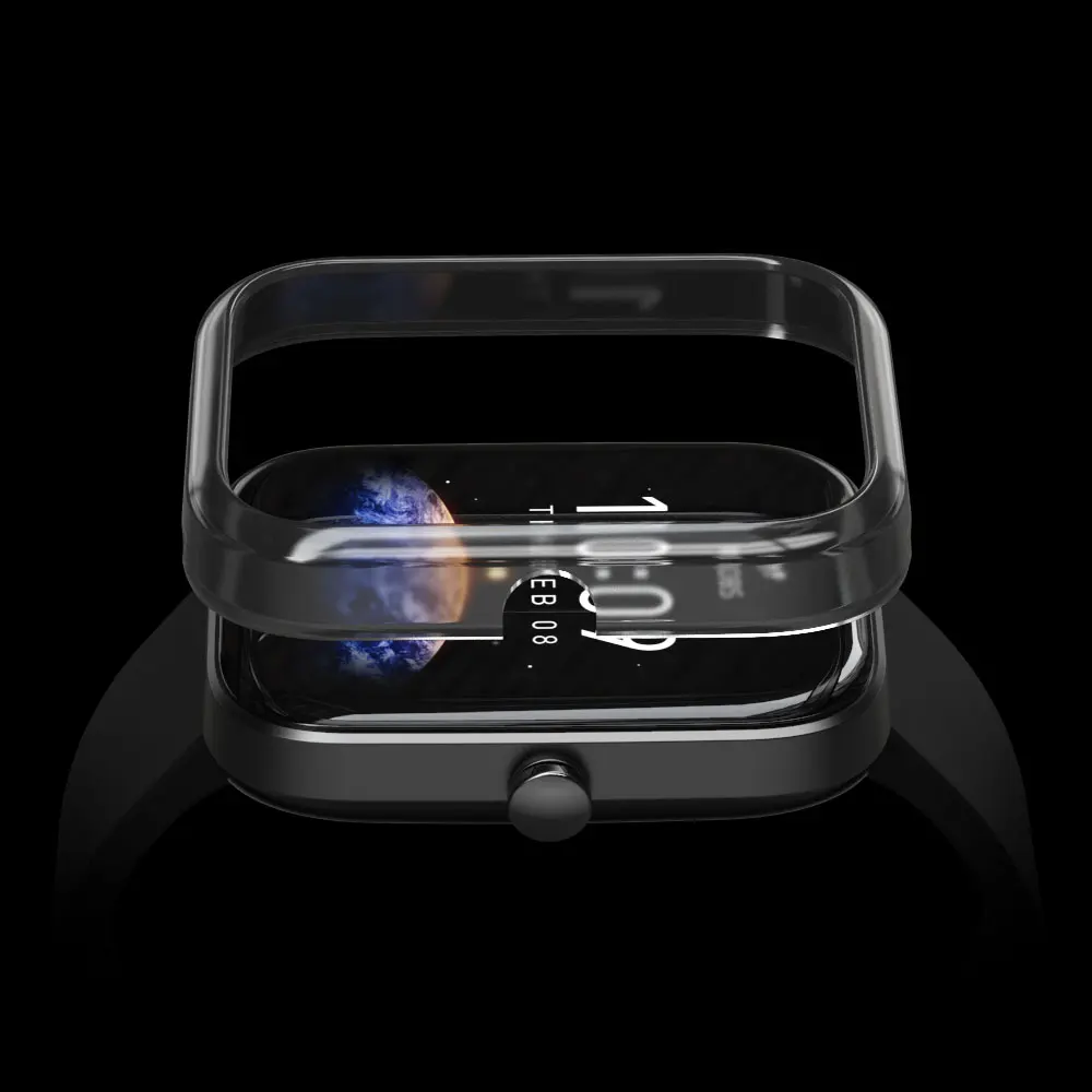 Amazfit Bip 3/3 Pro 스마트 팔찌 실리콘 손목 밴드, Amazfit Bip 3 Pro 보호 케이스 커버 Bip 3 시계 밴드 스트랩