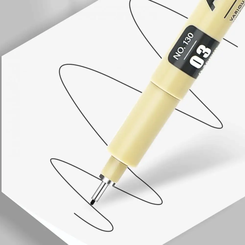 Needle Pen Waterproof Fineliner Set 12 Different Line Widths for Artists Illustration Sketching Different Sizes Pen