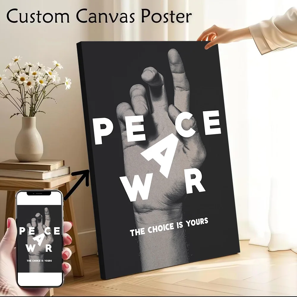 Decision Canvas Wall Arts Poster Customizable Pictures Printing for Room Bedroom Decoration Home Decor Accessories Painting Art