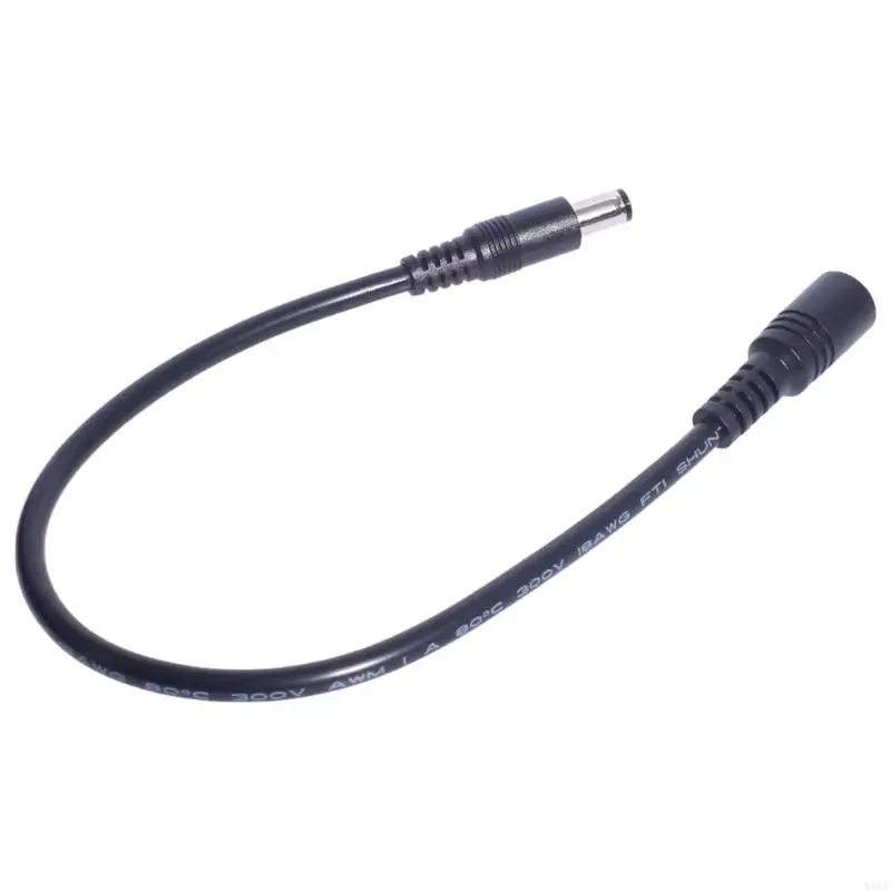 11.8inch Thickened 6.3x3.0mm Male to Female Power Adapter Cable Laptop Charging Wire DC6330 Extension Cord 30cm Length