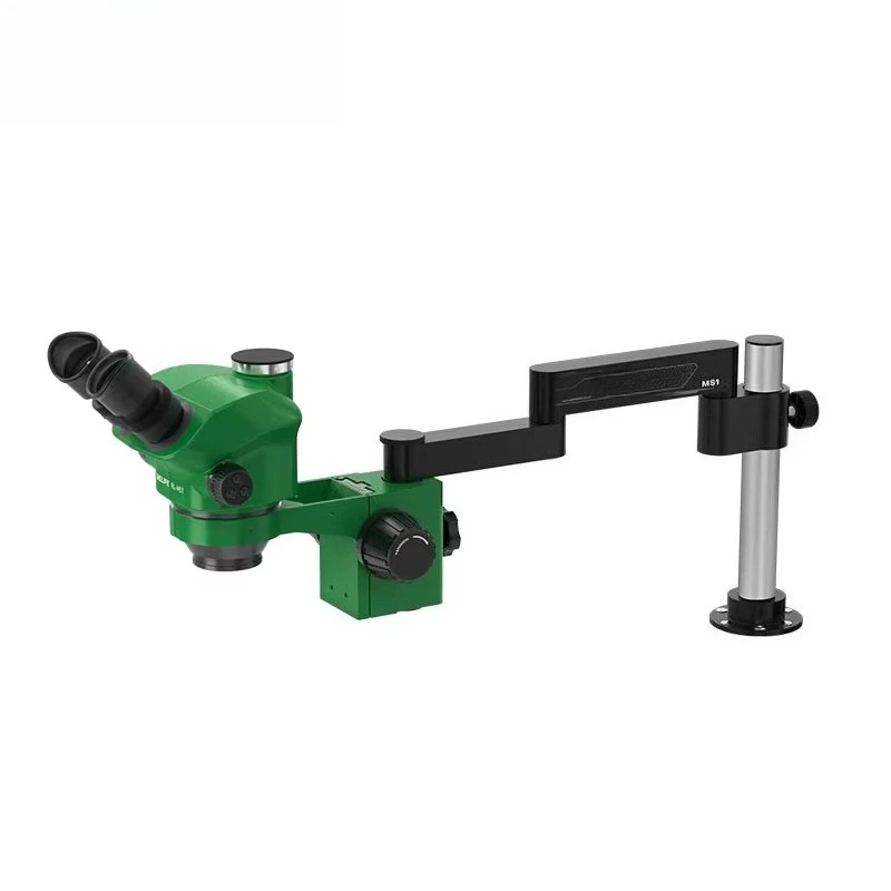 Soporte para microscopio plegable MS1 360 ° ROTATINO Multiángulo Ajustable para Mantenimiento Profesional