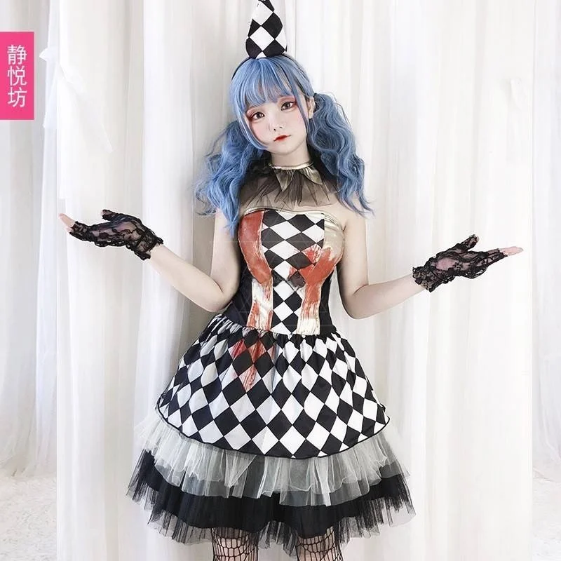 Heksenkostuum Halloween Prestatie Outfit Dames Magic uit oulder Devil Dr up Kleding Merkloze podiumkleding