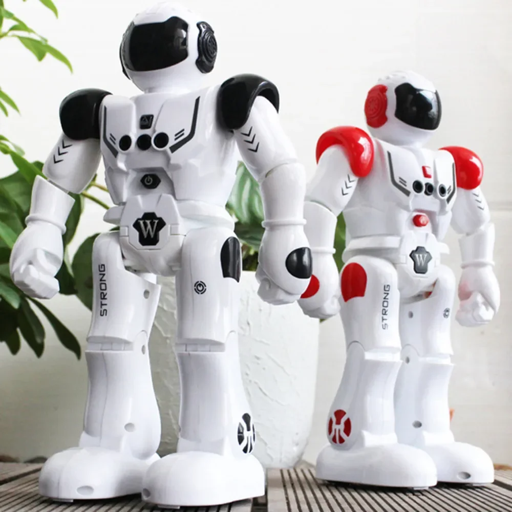 War Police Child Intelligent Remote Control Robot Programmable Dancing Gesture Sensor Smart Children's Smart Remote Control Toy