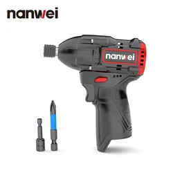 NANWEI 12V brushless lithium impact driver/120NM/0-2800bpm/engineering/removal/decoration