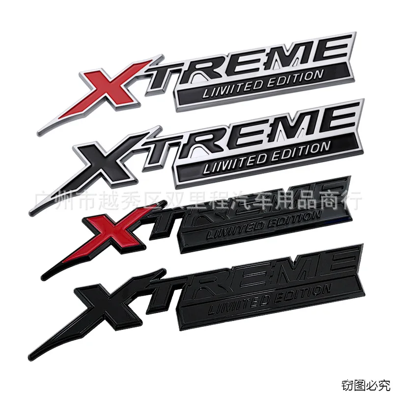 Suitable for Toyota Land Cruiser X-TREME Logo XTREME Modified Label TXL Rear Badge Car Sticker Emblem
