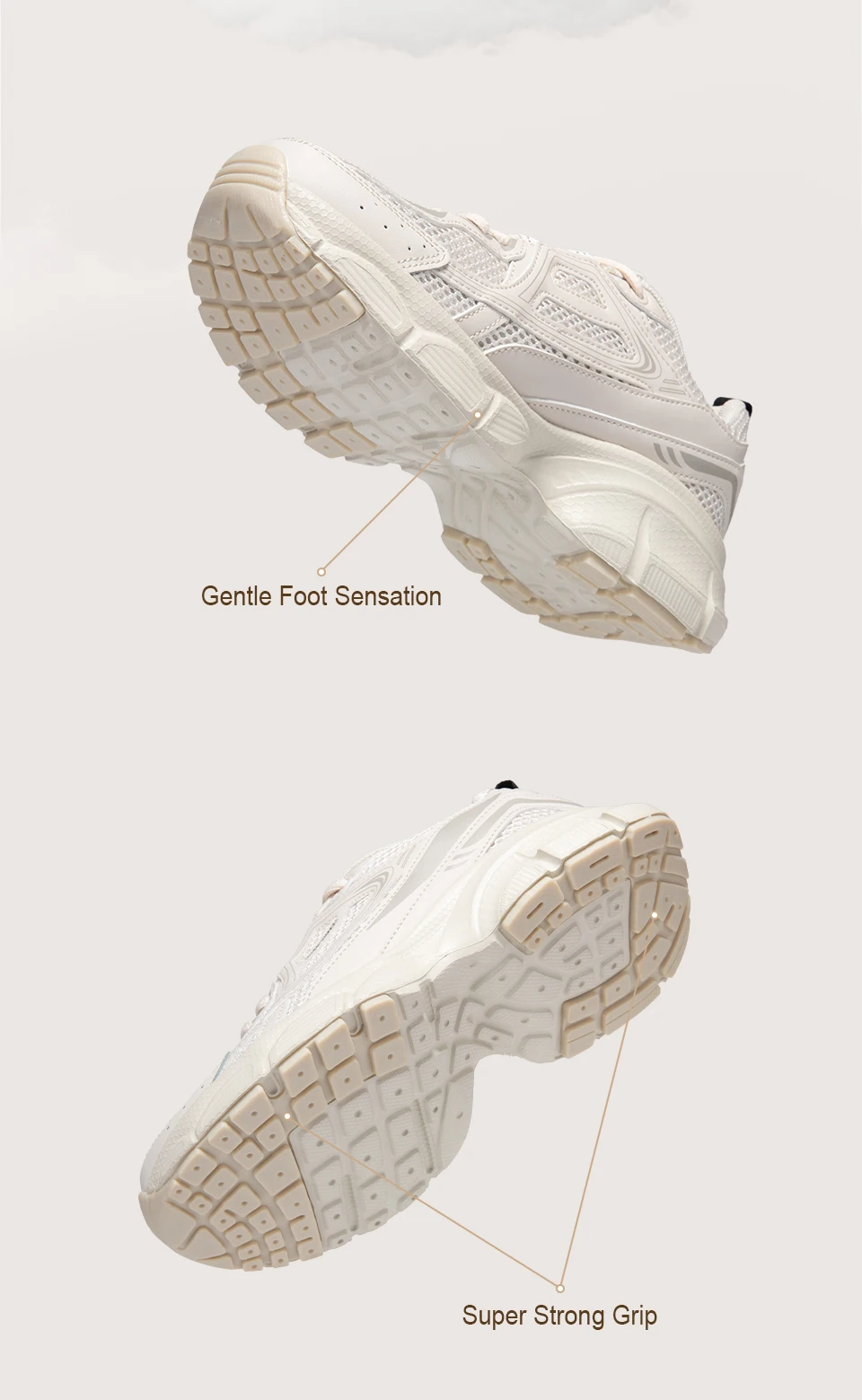 Baasploa Damen-Laufschuhe, modisch, leicht, aus Mesh, rutschfest, Jogging-Sneaker, für Damen, atmungsaktiv, bunt, Freizeitschuhe – Detail 6