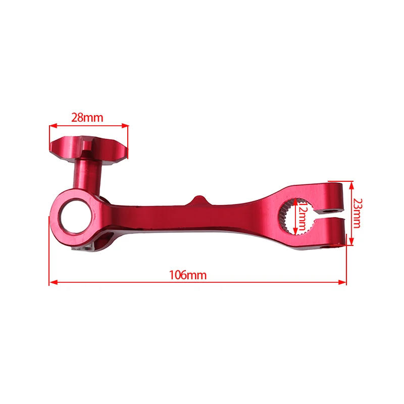 CNC Adjustable Rear Brake Tension Rod Rocker Arm, Universal Modification Accessories for Motorcycle Pit Off-Road Bike ATV