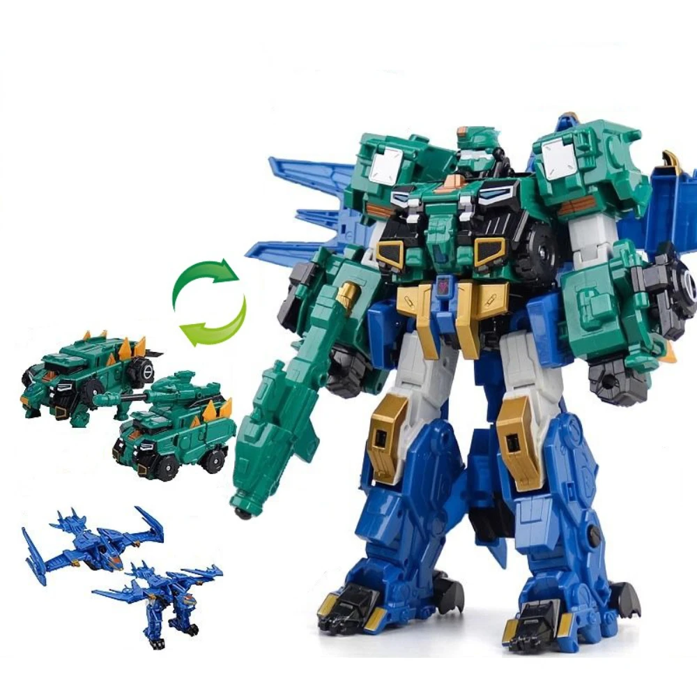 9''novo robô de deformação diy modelo de plástico brinquedos computador mesa ornamento brinquedos das crianças para meninos presentes de natal aniversário convidados presentes